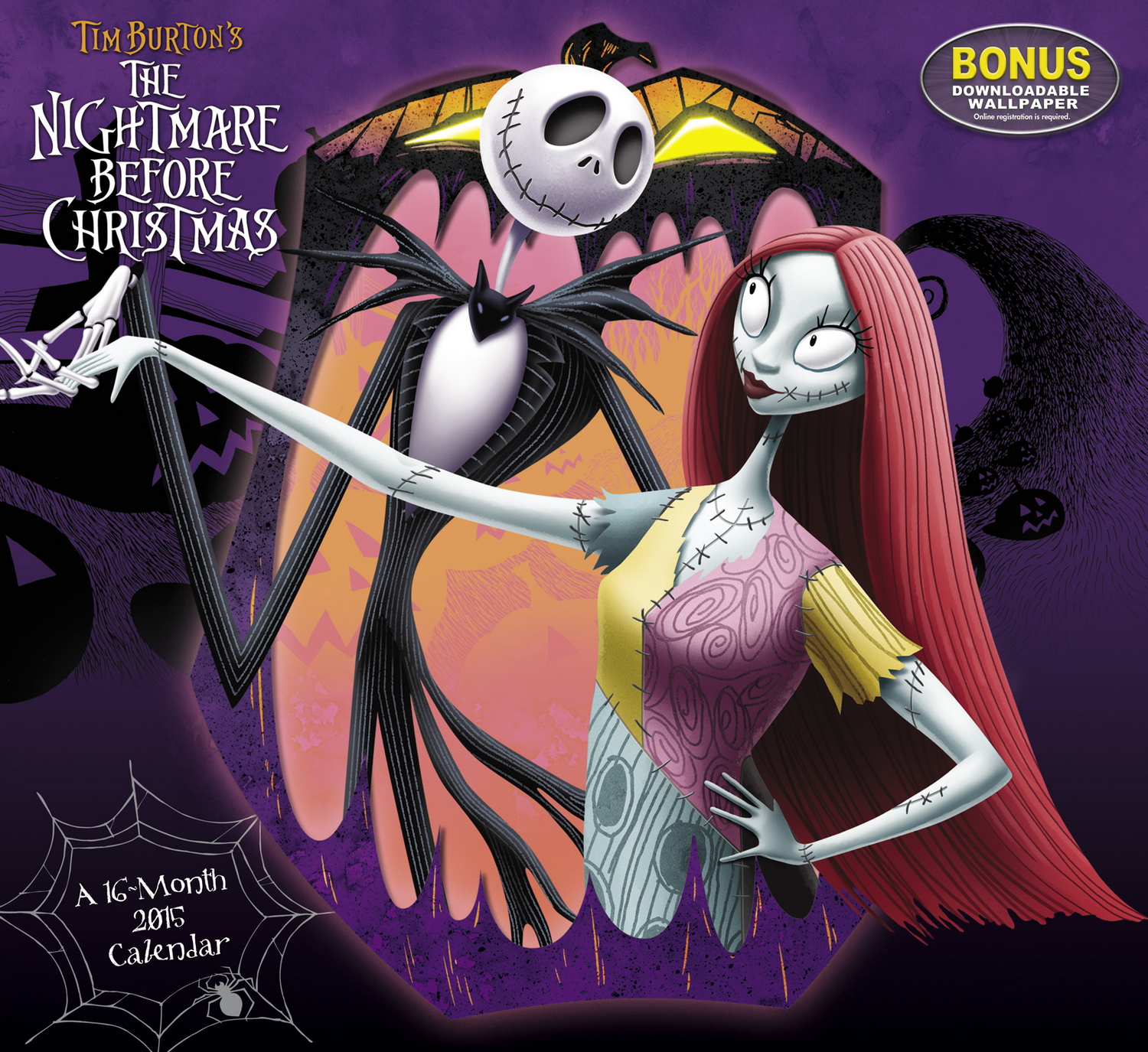 Disney-The Nightmare Before Christmas Wall Calendar 2015 9781423825548 Disney-The Nightmare Before Christmas Wall Calendar 2015 9781423825548
