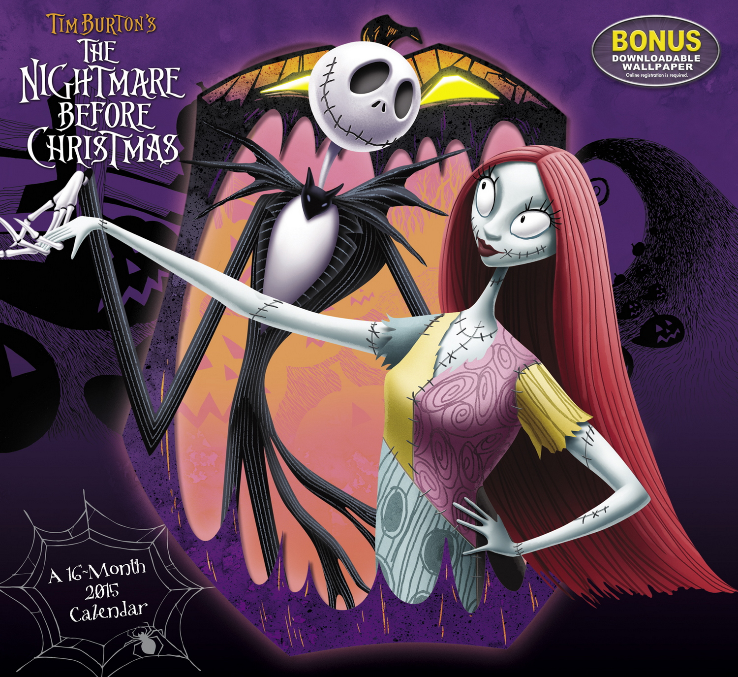 Disney-The Nightmare Before Christmas Wall Calendar 2015 9781423825548