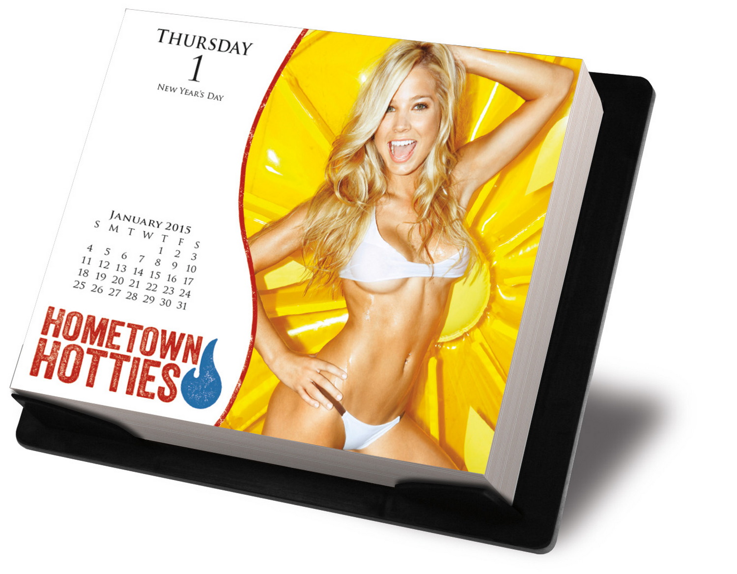 Maxim Hometown Hotties Page-A-Day Calendar 2015 inside 9781438831756